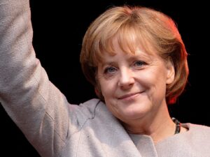 Angela Merkel: stoere vrouw